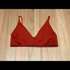 Left on Friday Sunday Top in Red